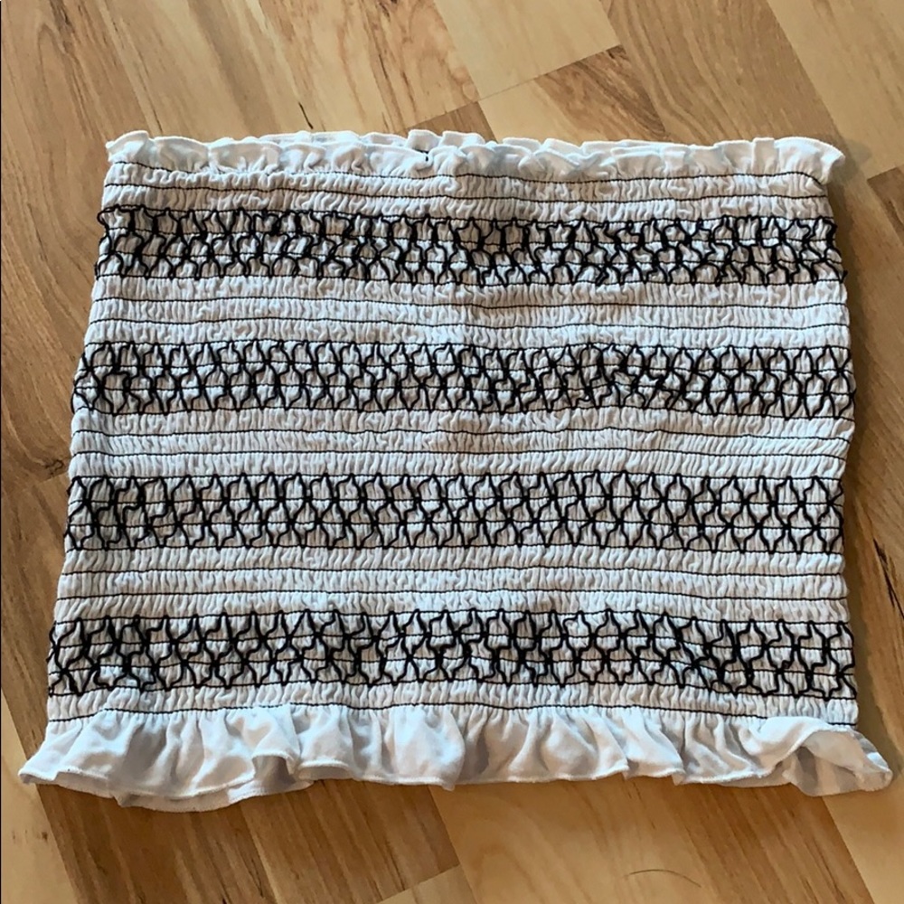 Smocked tube top
